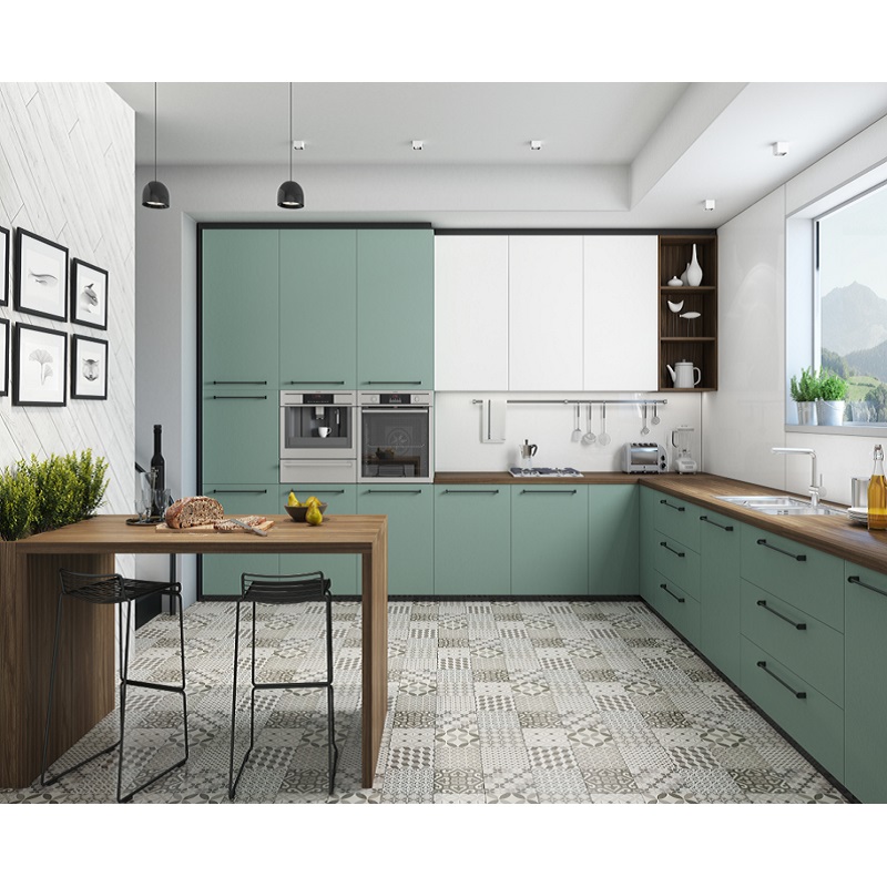 МДФ AGT 735 Релакс Зелений \ двосторонній Soft Touch 2800х1220х18мм
