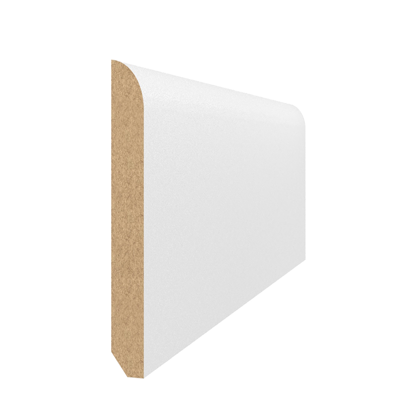 Плінтус MDF AGT SPR-9010 3082 Білий матовий (уп.10 шт.)