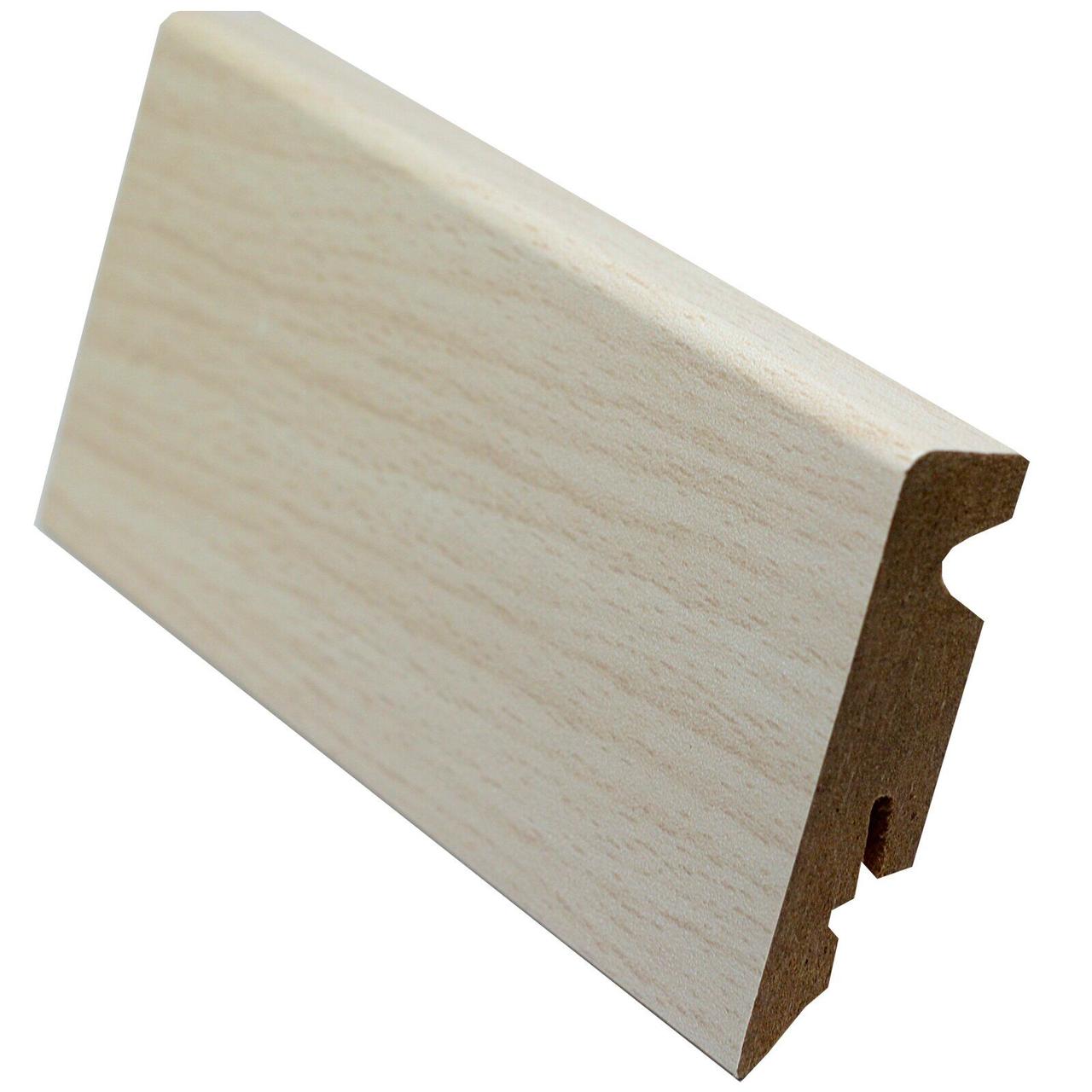 Плінтус МДФ FN Neuhofer Holz FOBU006 Бук білий 2400х58х14