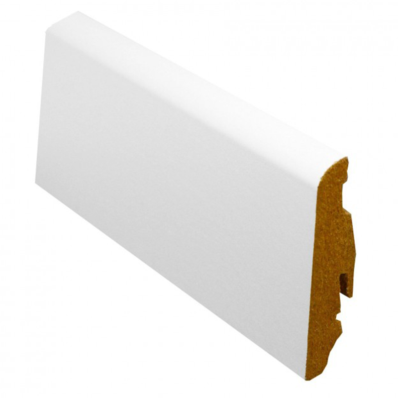 Плинтус МДФ FN Neuhofer Holz PAINT-ON FU60L Белый 2400х58х19