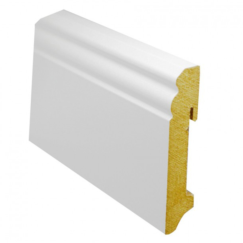 Плинтус МДФ FN Neuhofer Holz PAINT-ON FU94L Белый 2400х93х19