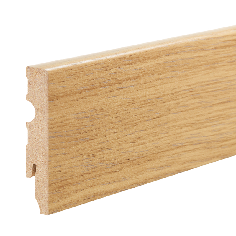 Плінтус Cezar МДФ 376 Bavarin wood 80x13x2200 мм