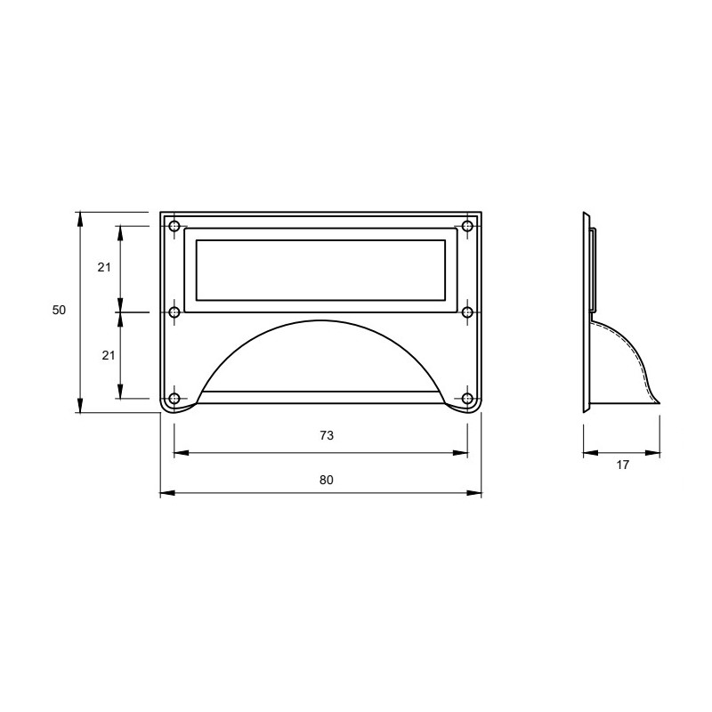 Ручка  Marella CL 15123.80 чорний матовий