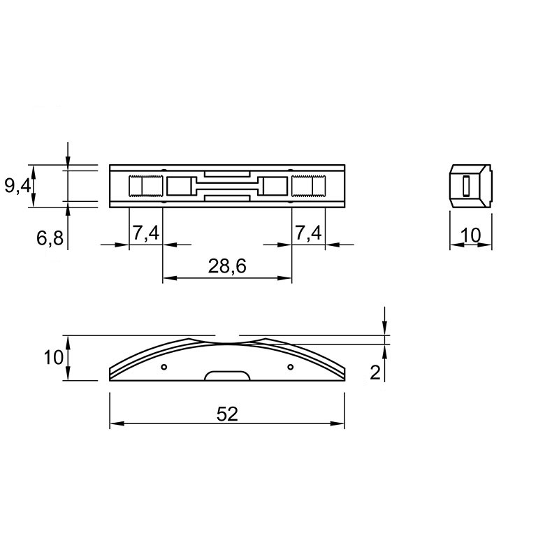 Комплект стяжки Clamex P-10 (товщина від 16мм) LAMELLO