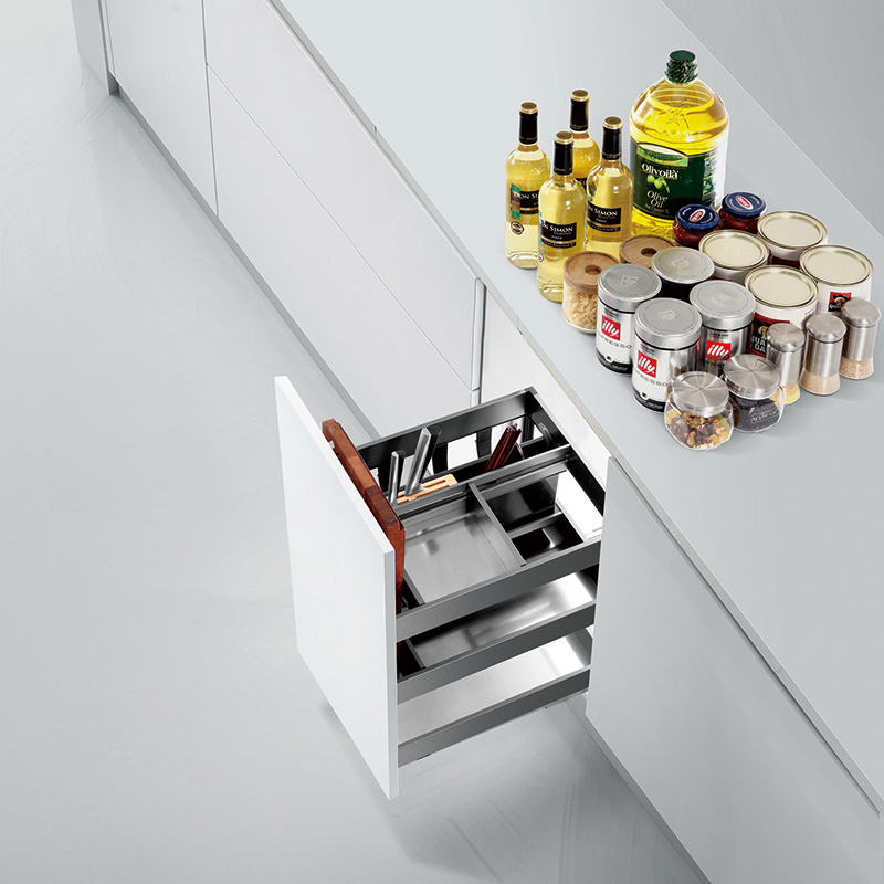 Карго Lily 400мм графіт нижнє з дотягувачем Muller