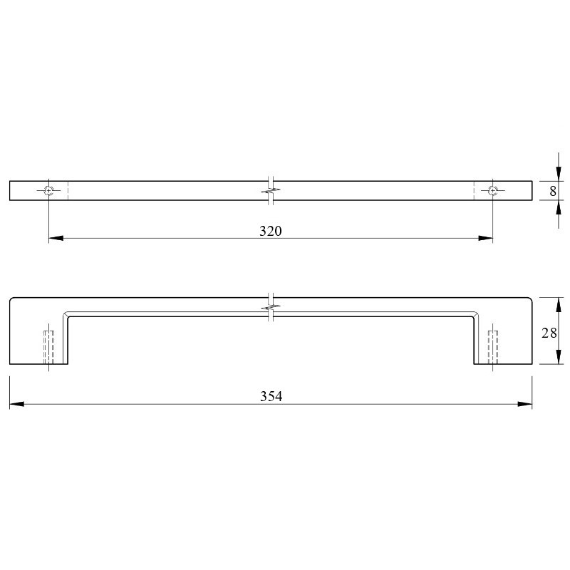 Ручка Ferro Fiori M 0031. 320 чорний