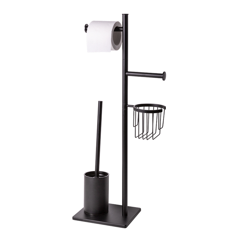 Стійка для туалету підлогова Ferro Fiori BR 0813, чорний