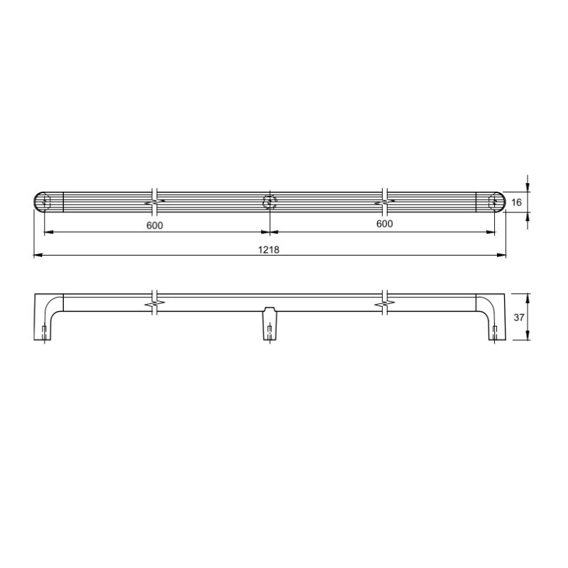 Ручка Marella M 16253.1200 чорний металік Ручка Marella M 16253.1200 чорний металік