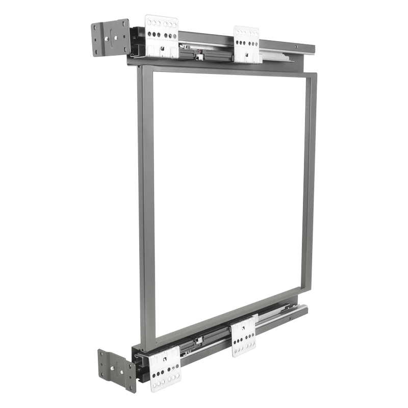 Карго Iris 300мм графит универсальное 2 полки с доводчиком Muller Карго Iris 300мм графит универсальное 2 полки с доводчиком Muller