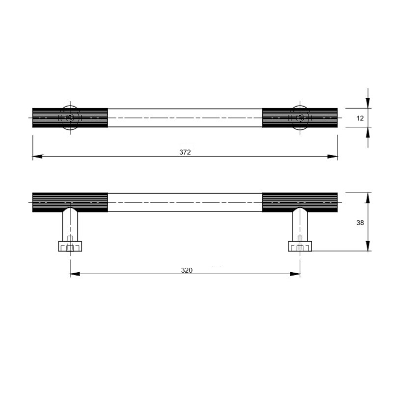 Ручка Marella CL 16254.320 чорний матовий Ручка Marella CL 16254.320 чорний матовий