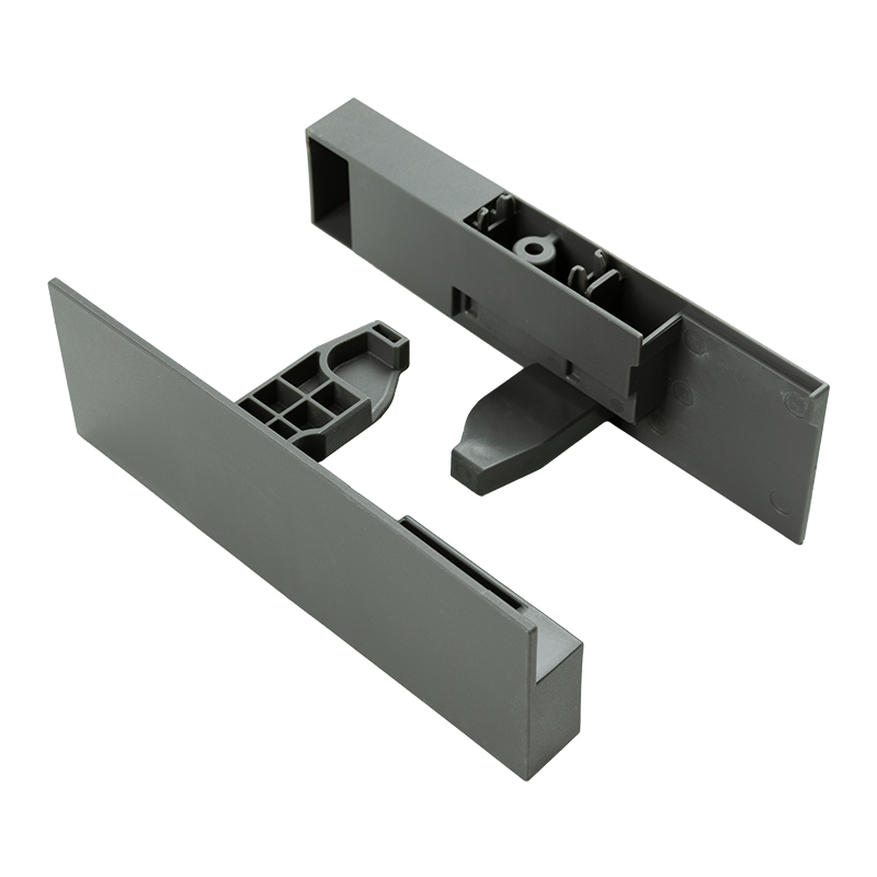 Крепление лицевой панели внутренней шухляды H=127 Muller Box profi line 3D антрацит