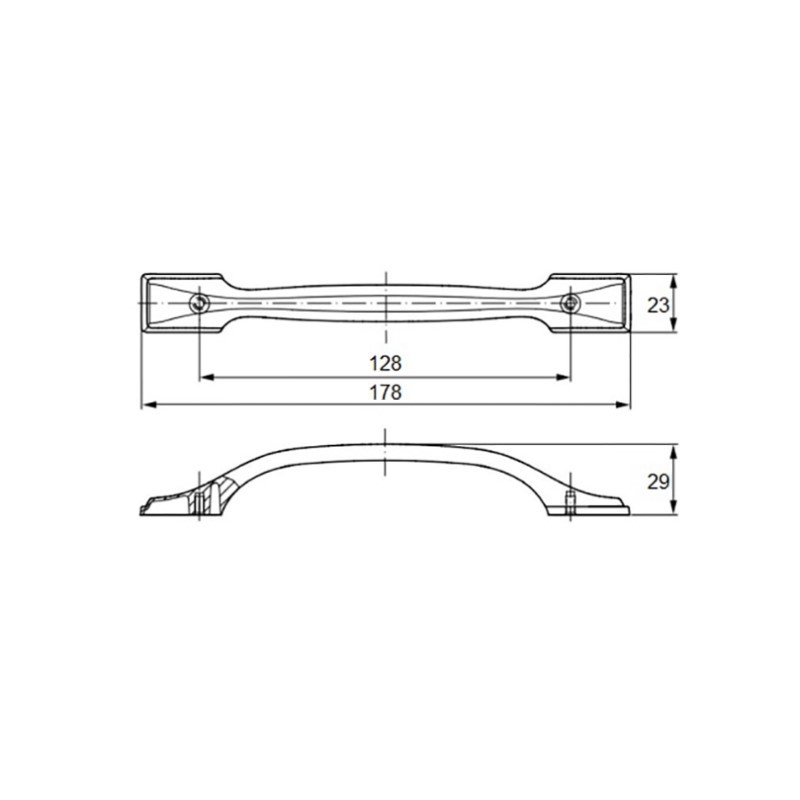 Ручка Marella D 15090.128 бронза