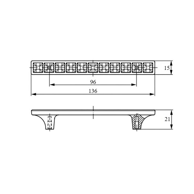 Ручка Marella SW 15200.096 никель полированный Ручка Marella SW 15200.096 никель полированный