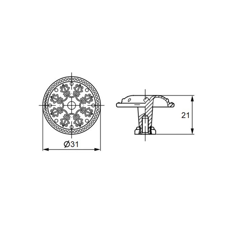 Ручка Marella CL 24479.01.031 сталь Ручка Marella CL 24479.01.031 сталь