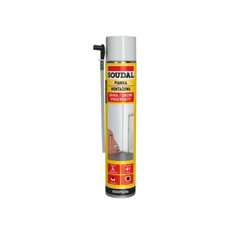 Монтажна піна ручна, Soudal, 750ml Монтажна піна ручна, Soudal, 750ml