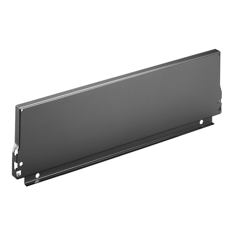 Задня стінка сталева Atira, H144, KB450, антрацит (9194483) Hettich