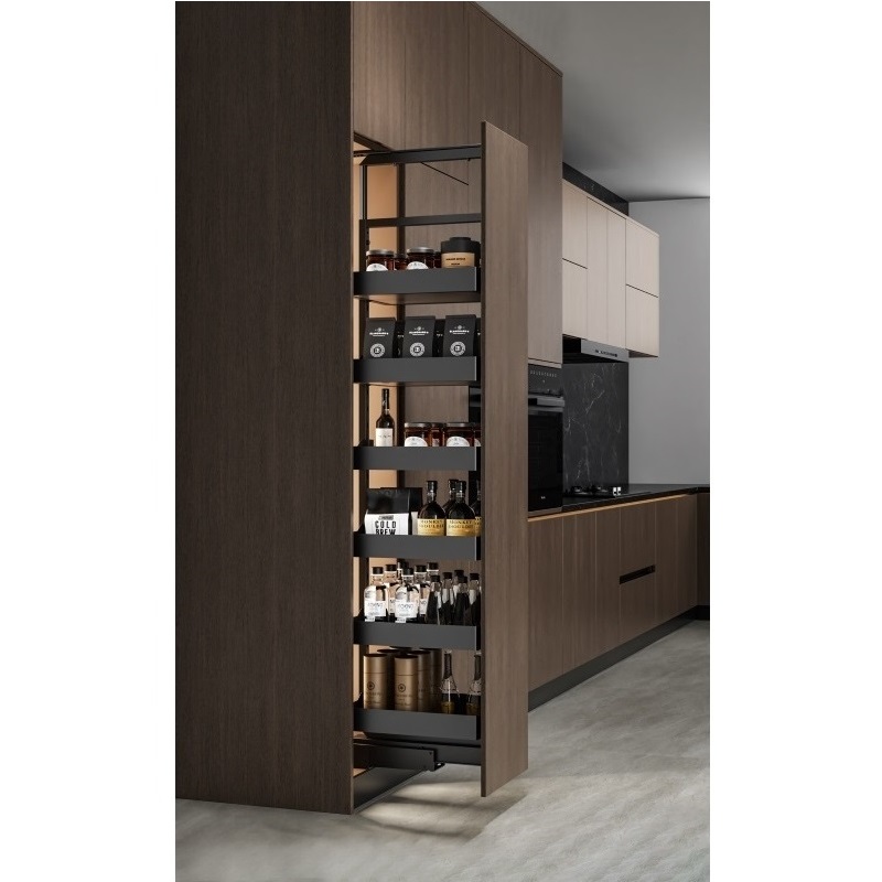 Карго-колона Aster NV 300мм графіт 5 кошиків 1659-2059мм Muller