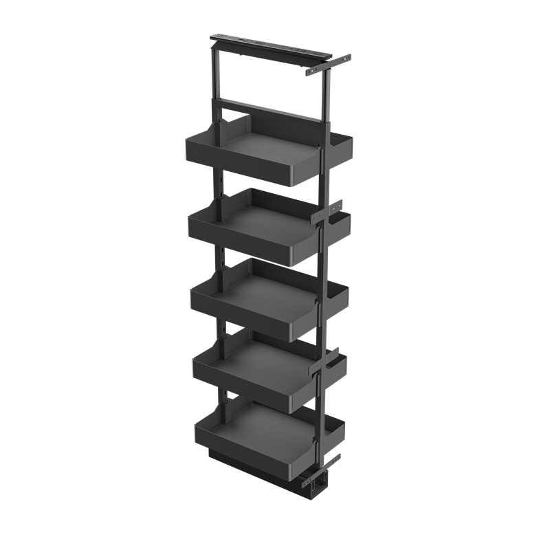 Карго-колона Aster NV 300мм графіт 5 кошиків 1659-2059мм Muller