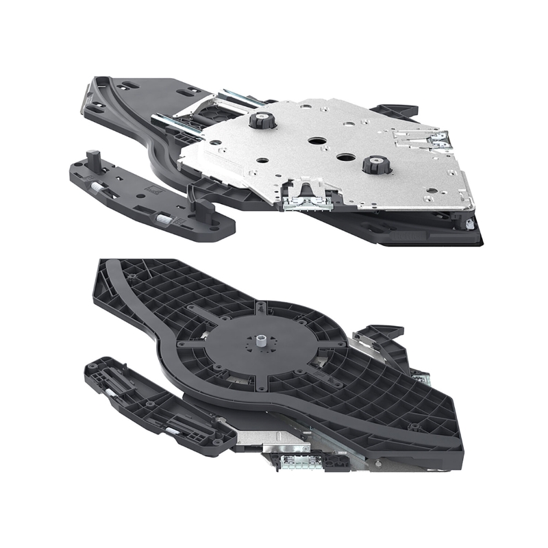 Комплект поворотної фурнітури FurnSpin XL правий нижній Push to open з доводчиком (9349308) Hettich Комплект поворотної фурнітури FurnSpin XL правий нижній Push to open з доводчиком (9349308) Hettich