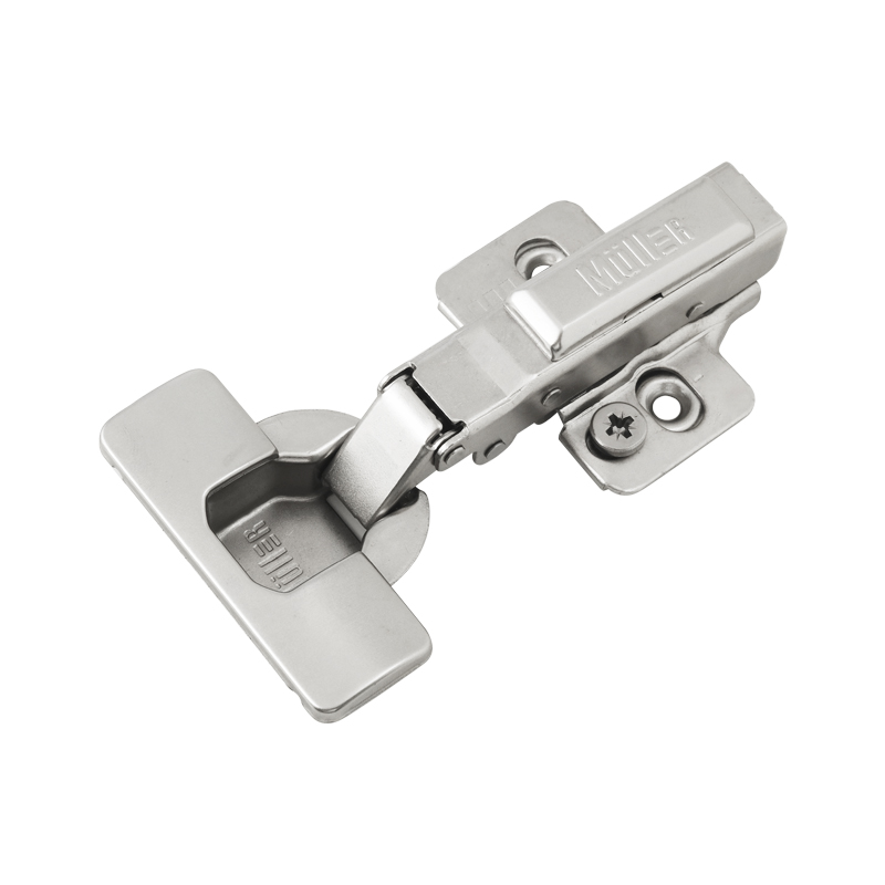 Завіса Clip-On, 105°, накладна, з дотягувачем, нікель, 3D Muller Profi Line Завіса Clip-On, 105°, накладна, з дотягувачем, нікель, 3D Muller Profi Line