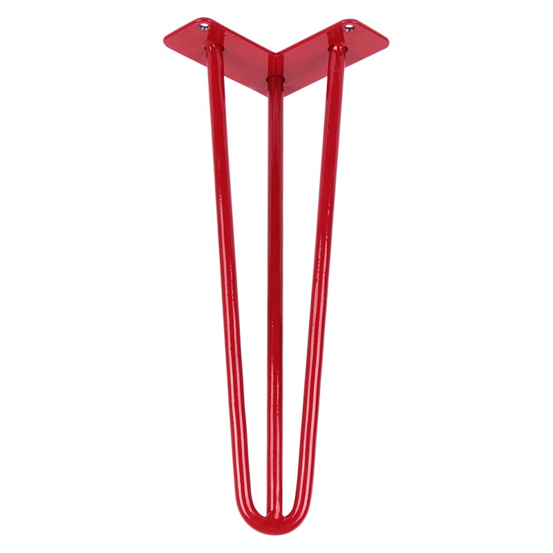 Ніжка меблева HAIRPIN Leg 3ROD Small h36см бордо Ніжка меблева HAIRPIN Leg 3ROD Small h36см бордо