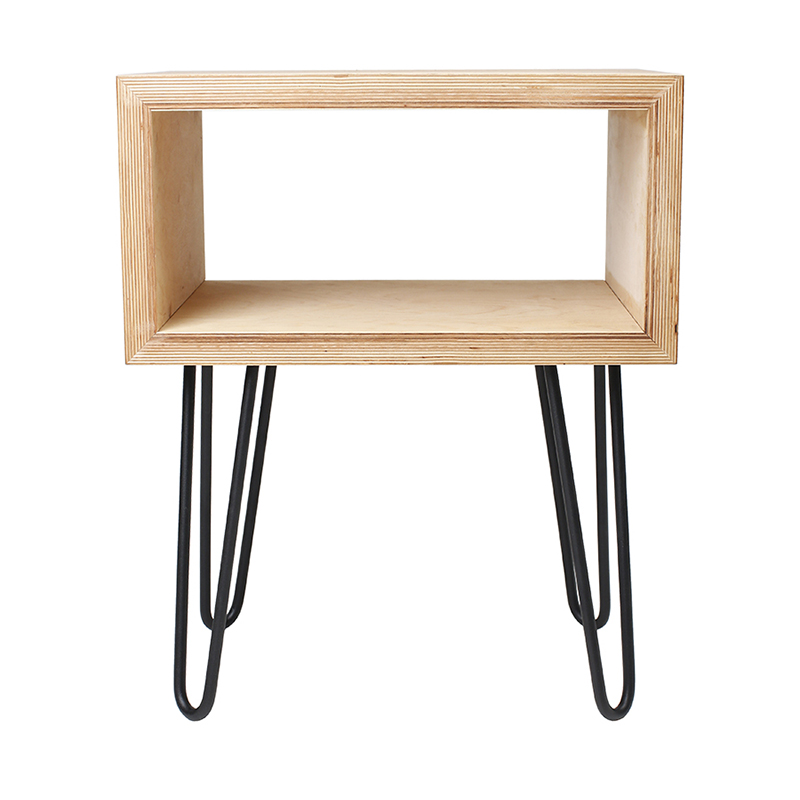 Ніжка меблева HAIRPIN Leg 3ROD Small h41см чорна структурна Ніжка меблева HAIRPIN Leg 3ROD Small h41см чорна структурна