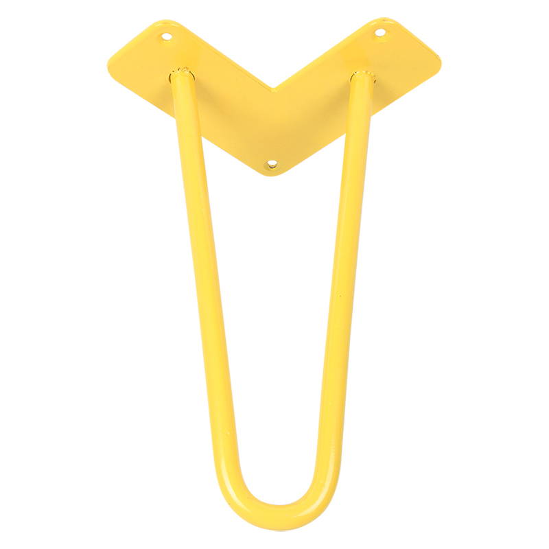 Ножка мебельная HAIRPIN Leg 2ROD Small h36см желтая Ножка мебельная HAIRPIN Leg 2ROD Small h36см желтая
