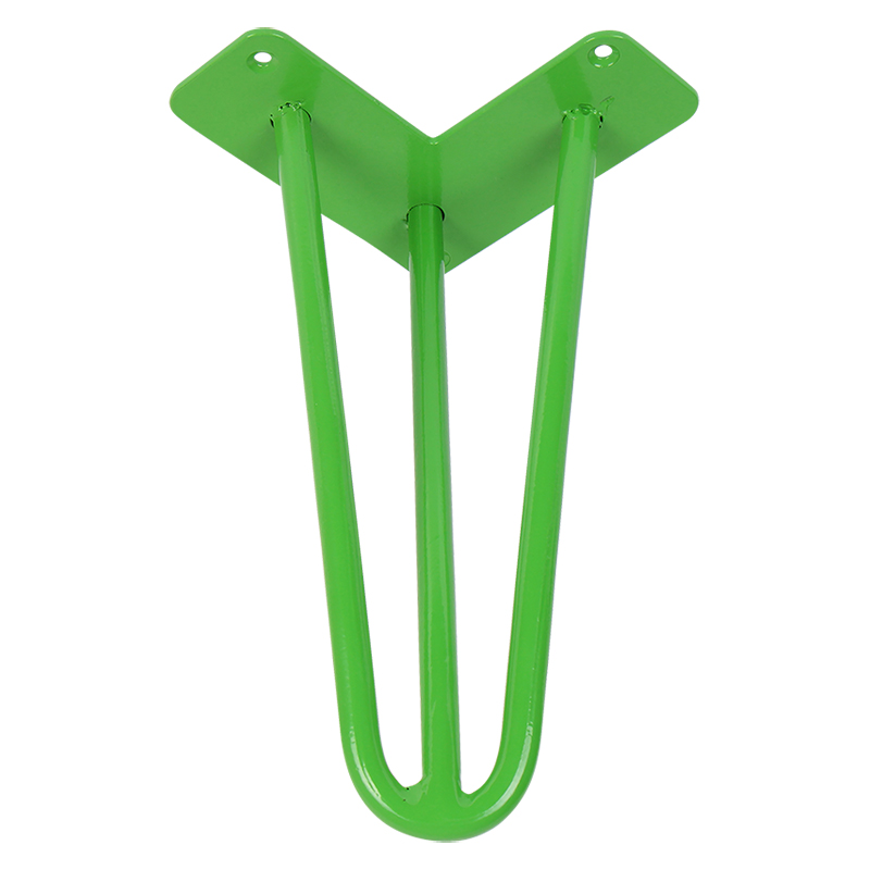 Ножка мебельная HAIRPIN Leg 3ROD Small h15см зеленая