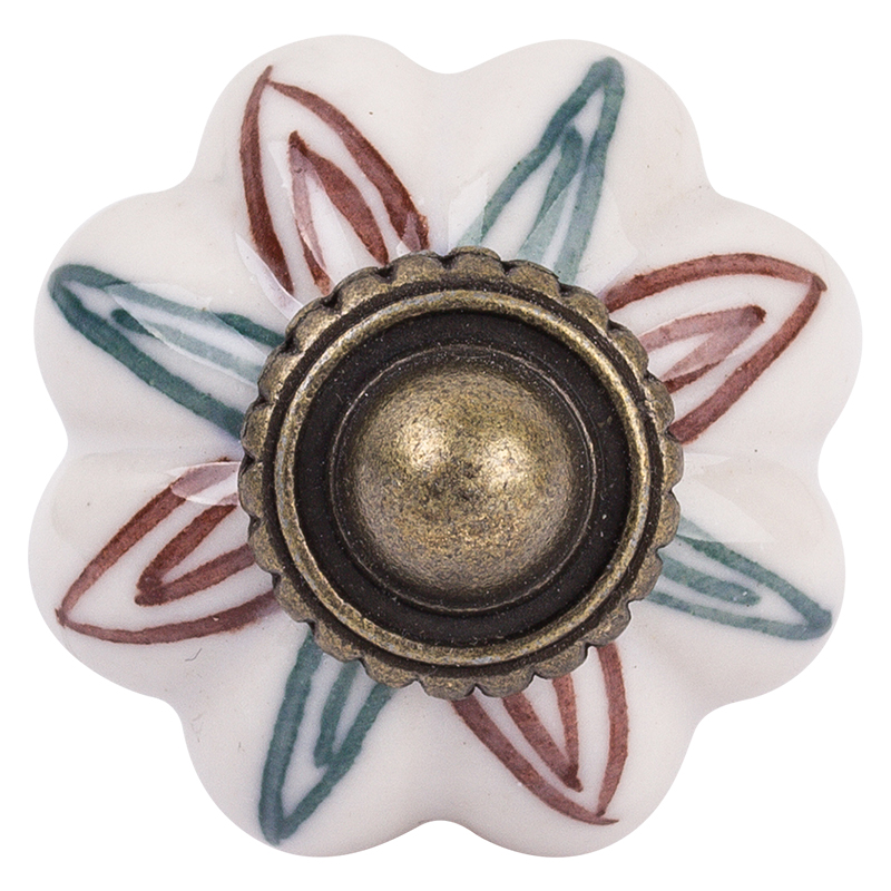 Ручка Ferro Fiori CR 9140.34 антична бронза | малюнок Ручка Ferro Fiori CR 9140.34 антична бронза | малюнок