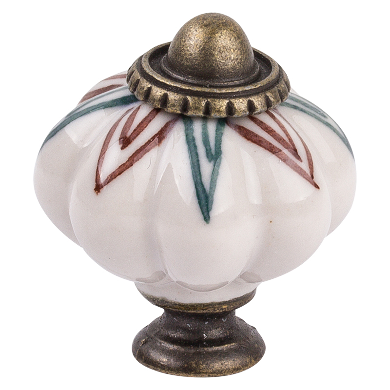 Ручка Ferro Fiori CR 9140.34 антична бронза | малюнок Ручка Ferro Fiori CR 9140.34 антична бронза | малюнок