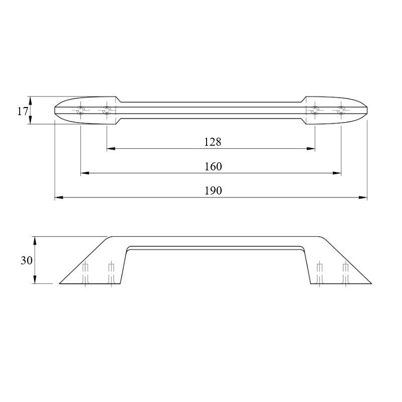 Ручка Marella M 15186.160 нікель Ручка Marella M 15186.160 нікель