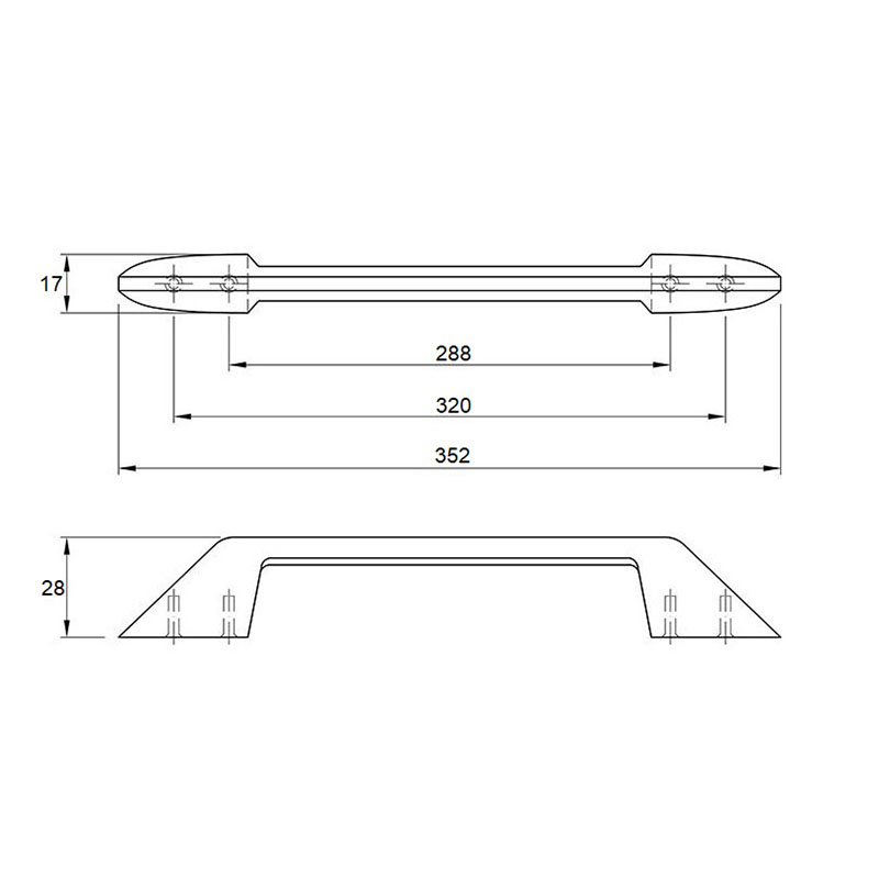 Ручка Marella M 15186.320 нікель Ручка Marella M 15186.320 нікель