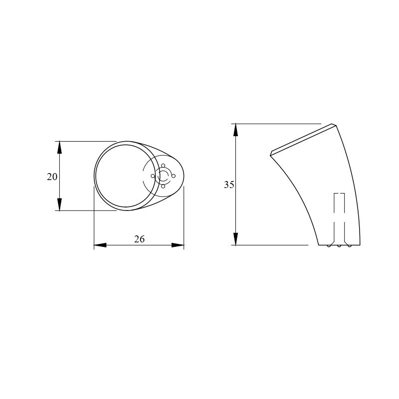 Ручка Marella M 24183.01 графіт Ручка Marella M 24183.01 графіт