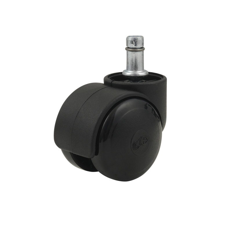 Ролик пластиковий HTS 413 зі штифтом 11мм, Ø 50мм, max 35кг, чорний