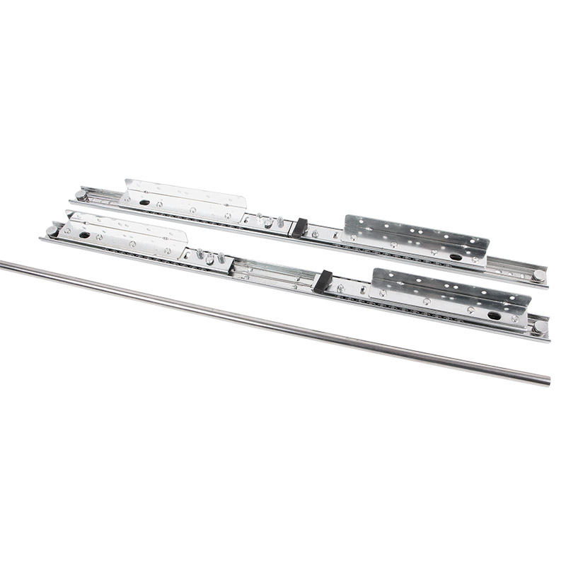 Комплект фурнітури для розсувних столів Тип-А L=650-980мм доп. секція - max.460мм Комплект фурнітури для розсувних столів Тип-А L=650-980мм доп. секція - max.460мм