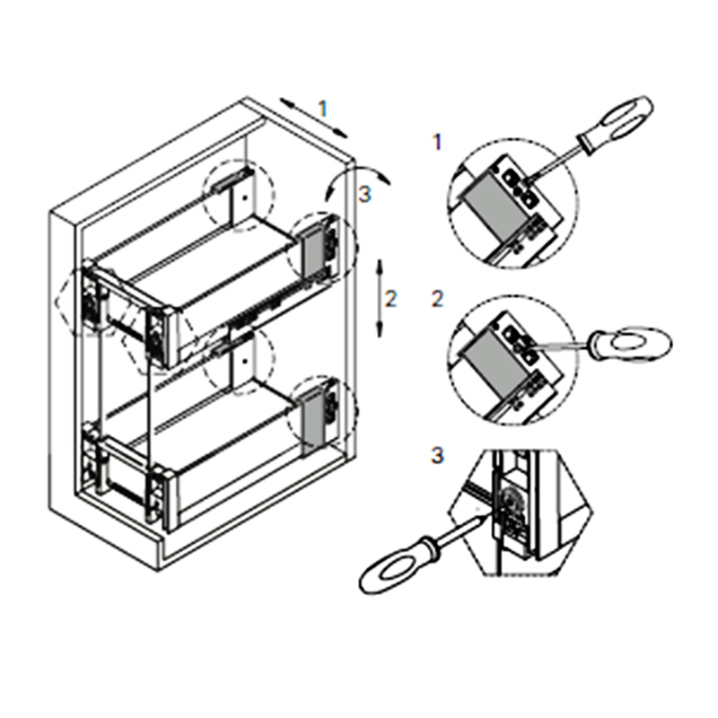 Карго 450мм белый/стекло, Essence VIBO (EGTGM45B2EVC)