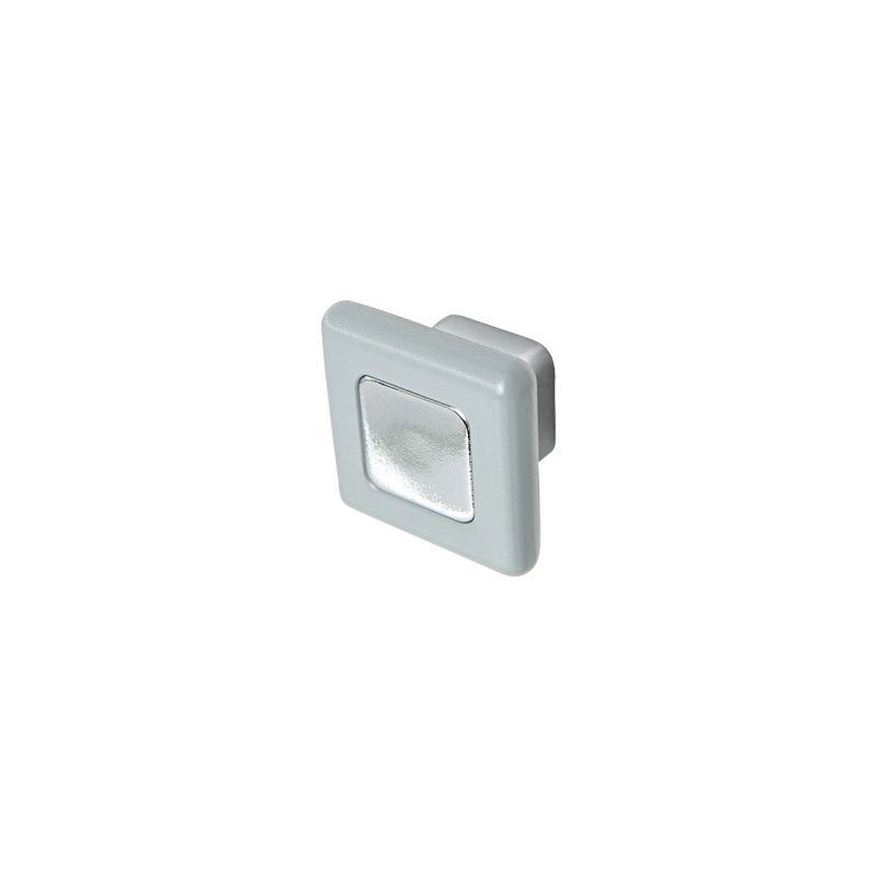 Ручка Ferro Fiori by Poliplast PL 11004.01.Q сірий Ручка Ferro Fiori by Poliplast PL 11004.01.Q сірий