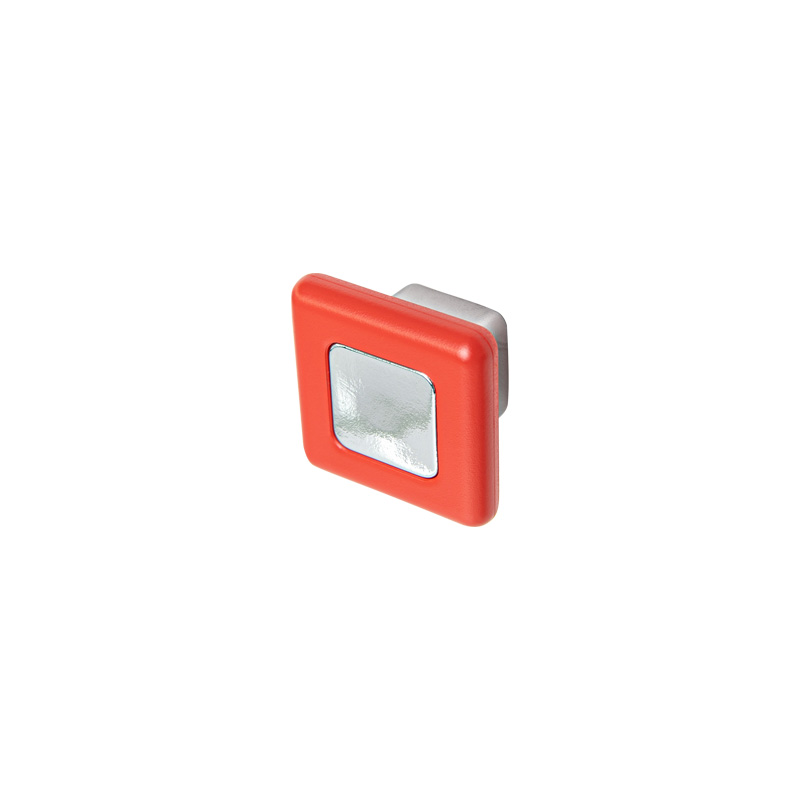 Ручка Ferro Fiori by Poliplast PL 11004.01.Q червоний Ручка Ferro Fiori by Poliplast PL 11004.01.Q червоний