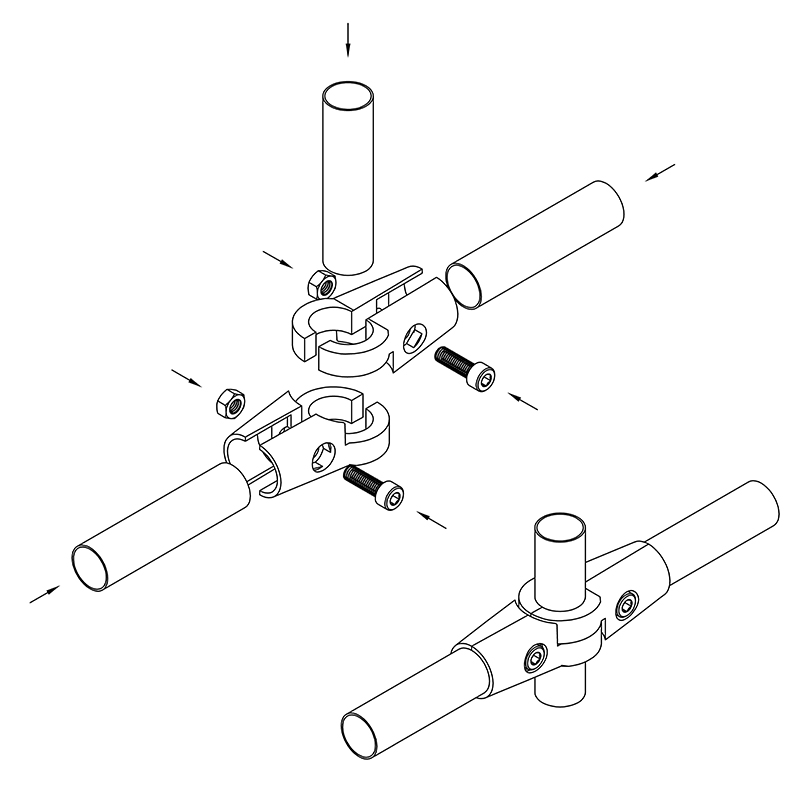 Соединение угловое R-43 Соединение угловое R-43