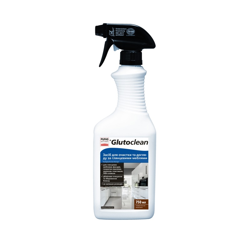 Glutoclean Очиститель для глянцевой мебели, 0,75 л