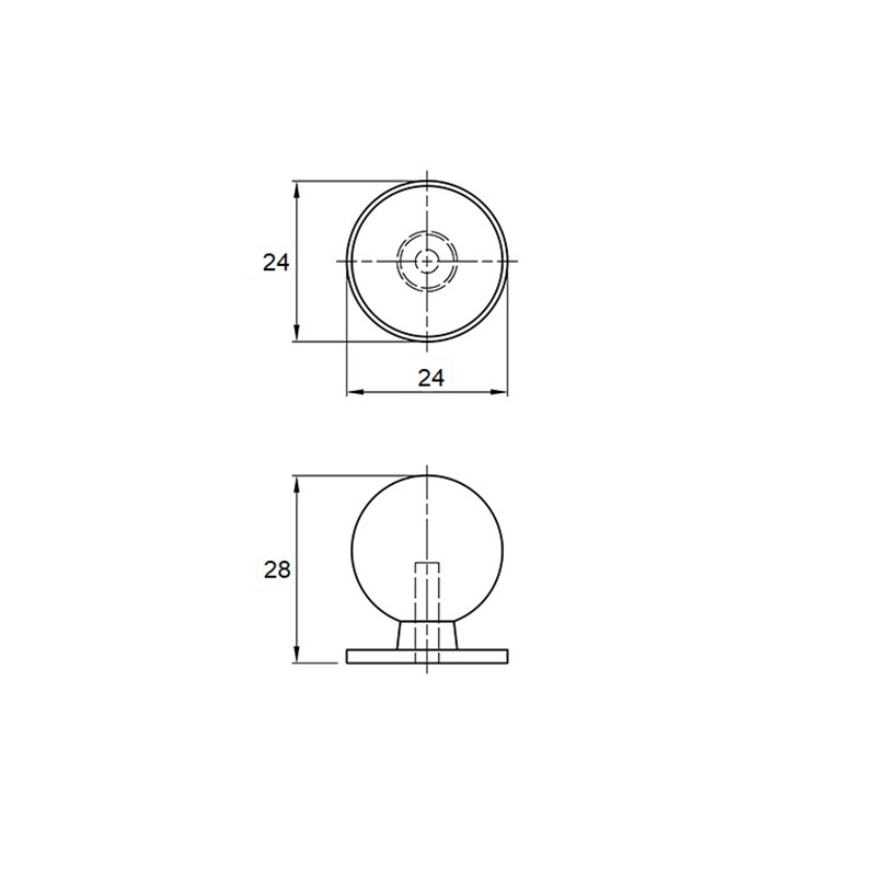 Ручка GN 3304 (DG 33 G2) хром Ручка GN 3304 (DG 33 G2) хром