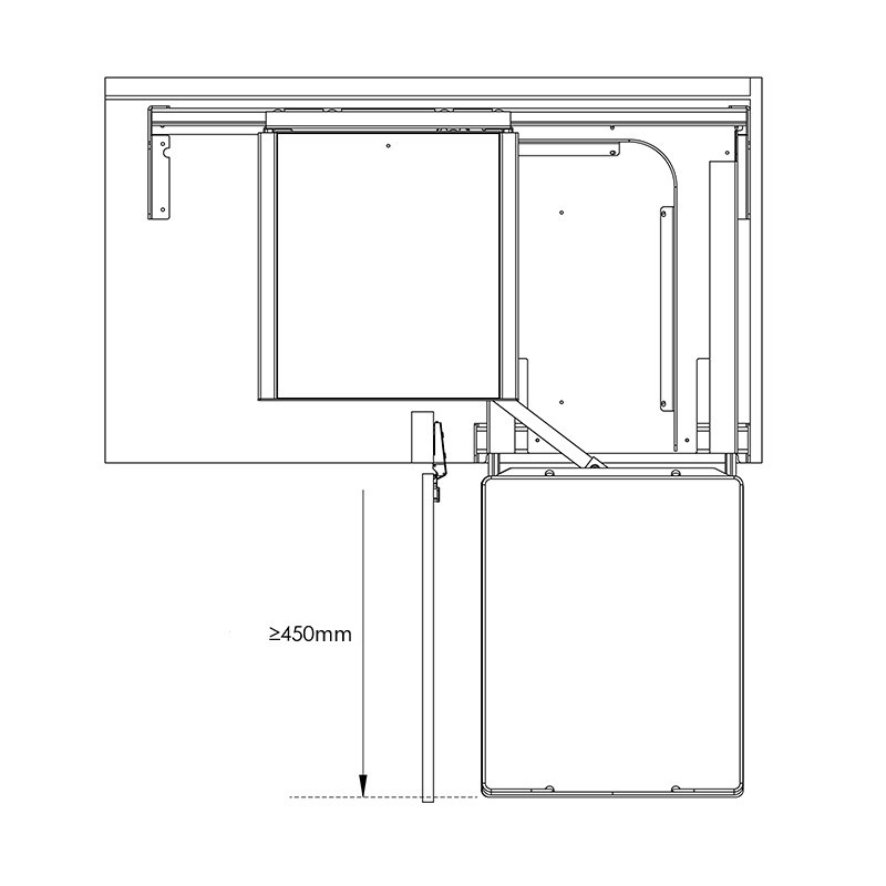 Рама FlyBOX, сіра, Galaxy VIBO (FLYBST452VGF)