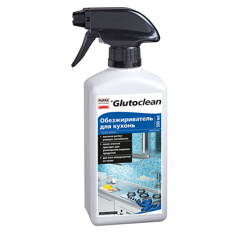 Glutoclean Обезжириватель для кухни, 500 мл