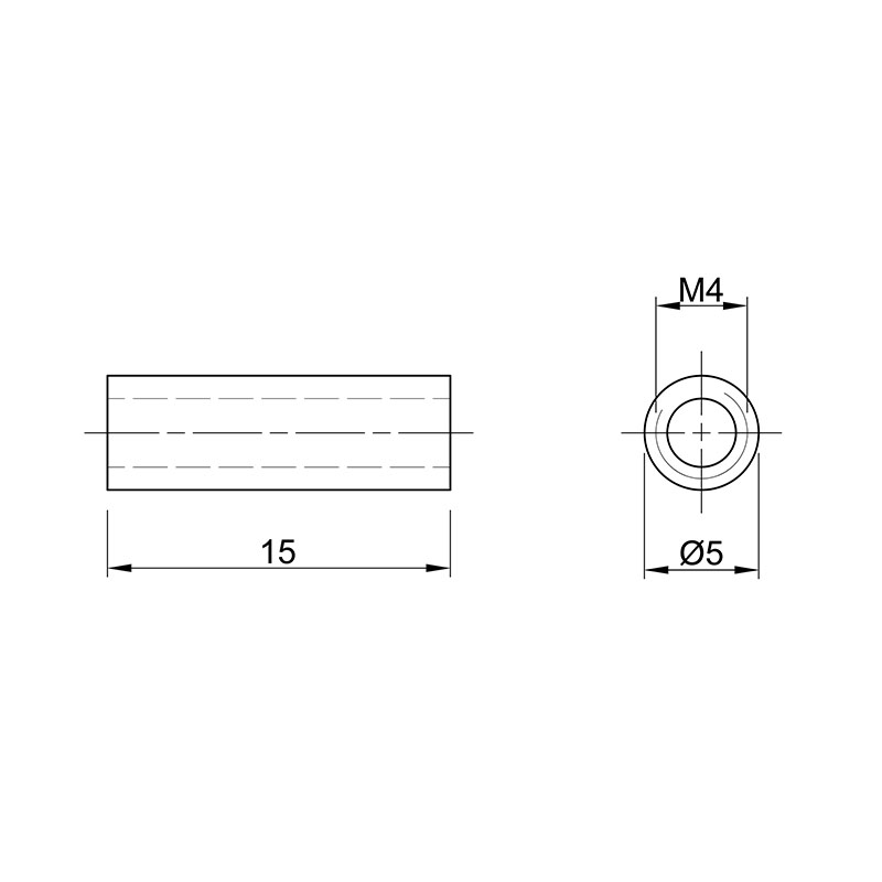 Резьбовая втулка M4 L=16, сталь (100493801) Hettich Резьбовая втулка M4 L=16, сталь (100493801) Hettich
