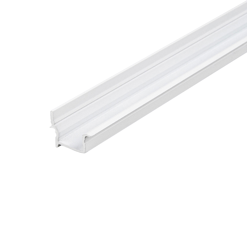 Профіль для LED-стрічки, ВРІЗНИЙ ІЗ ШТОРКОЮ, L = 3m, алюміній, білий мат Профіль для LED-стрічки, ВРІЗНИЙ ІЗ ШТОРКОЮ, L = 3m, алюміній, білий мат