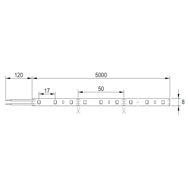 LED- стрічка Smart, 60 LEDs/m, 4,8W, 12V, тепле світло, 3000К LED- стрічка Smart, 60 LEDs/m, 4,8W, 12V, тепле світло, 3000К