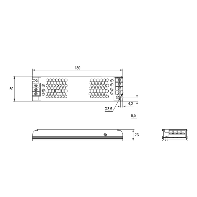 Блок живлення SMART 150W, 12V, IP20, метал. корпус