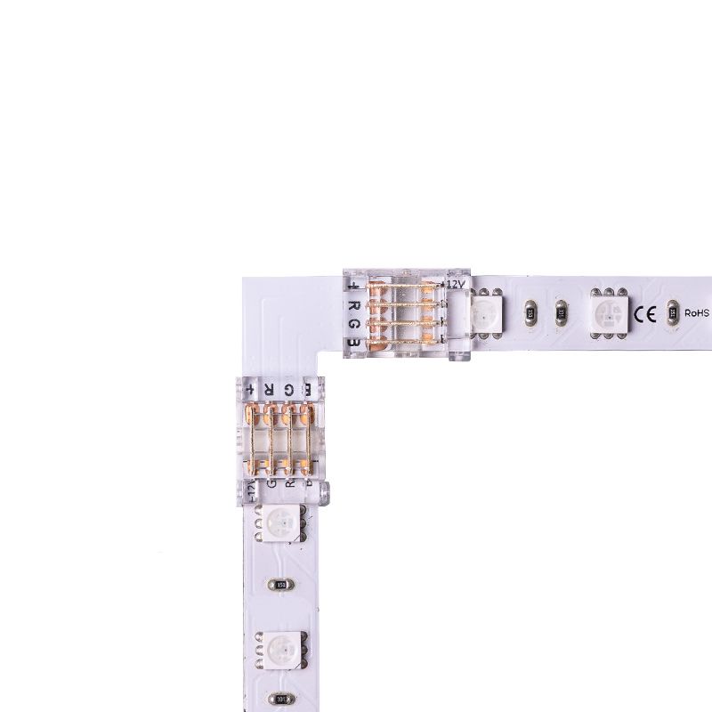 Кутовий з'єднувач RGB 10 mm, проколювального типу Кутовий з'єднувач RGB 10 mm, проколювального типу