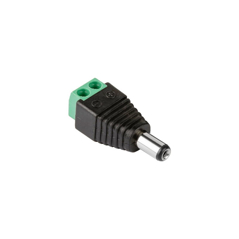 Штекер живлення 2,1/5,5 mm, з клемною колодкою (під гвинт) NEW Штекер живлення 2,1/5,5 mm, з клемною колодкою (під гвинт) NEW
