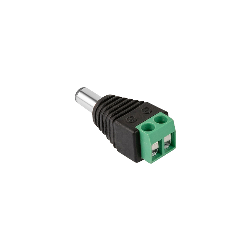 Штекер живлення 2,1/5,5 mm, з клемною колодкою (під гвинт) NEW Штекер живлення 2,1/5,5 mm, з клемною колодкою (під гвинт) NEW